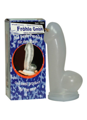 SP010 Realistic Penis Cylinder XL transparent